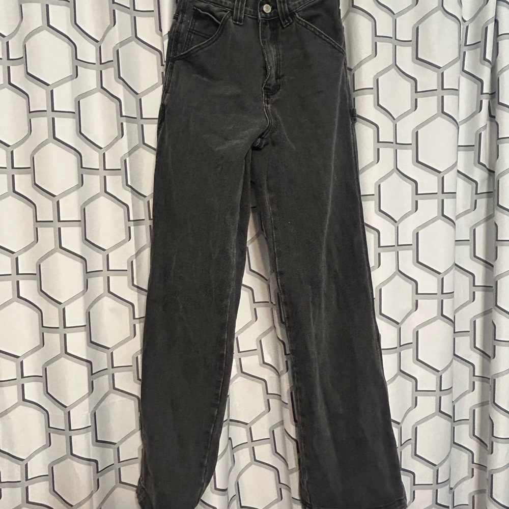 Brandy Melville Charcoal Straight Leg Pants